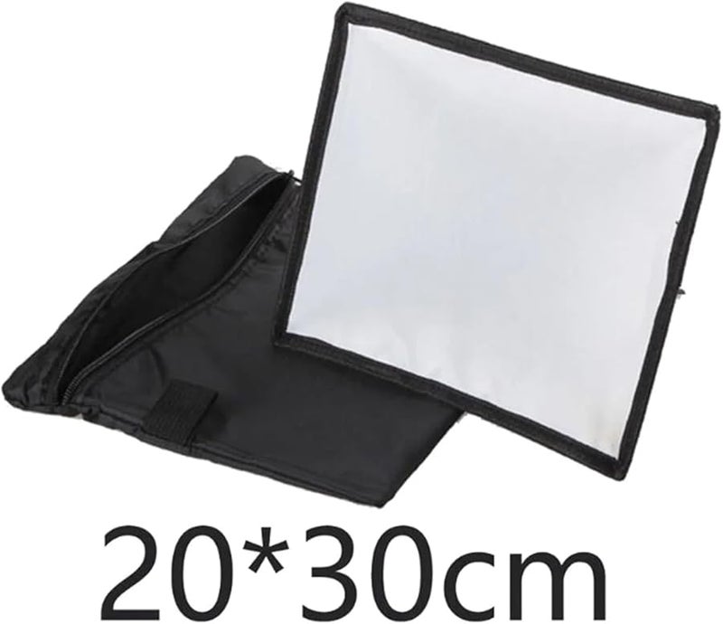 ميني سوفت بوكس عالمي 20×30 سم، ضوء تعبئة محمول لكاميرات DSLR والفلاش الخارجي - Image 2